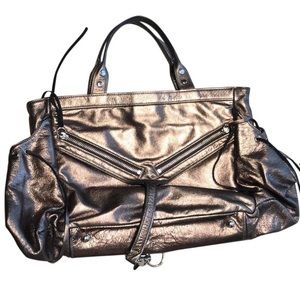 Botkier Trigger Bronze Leather Shoulderbag